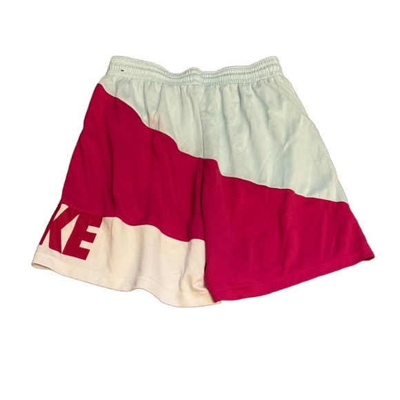 MEN'S NIKE BASKETBALL Shorts Size XL CV1912-498 Baby Blue Pink White - Picture 1 of 3
